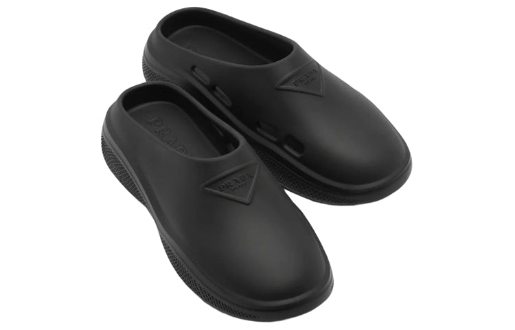 (WMNS) PRADA Foam Rubber Mules 'Black' 1S811M_3LKD_F0002_F_025