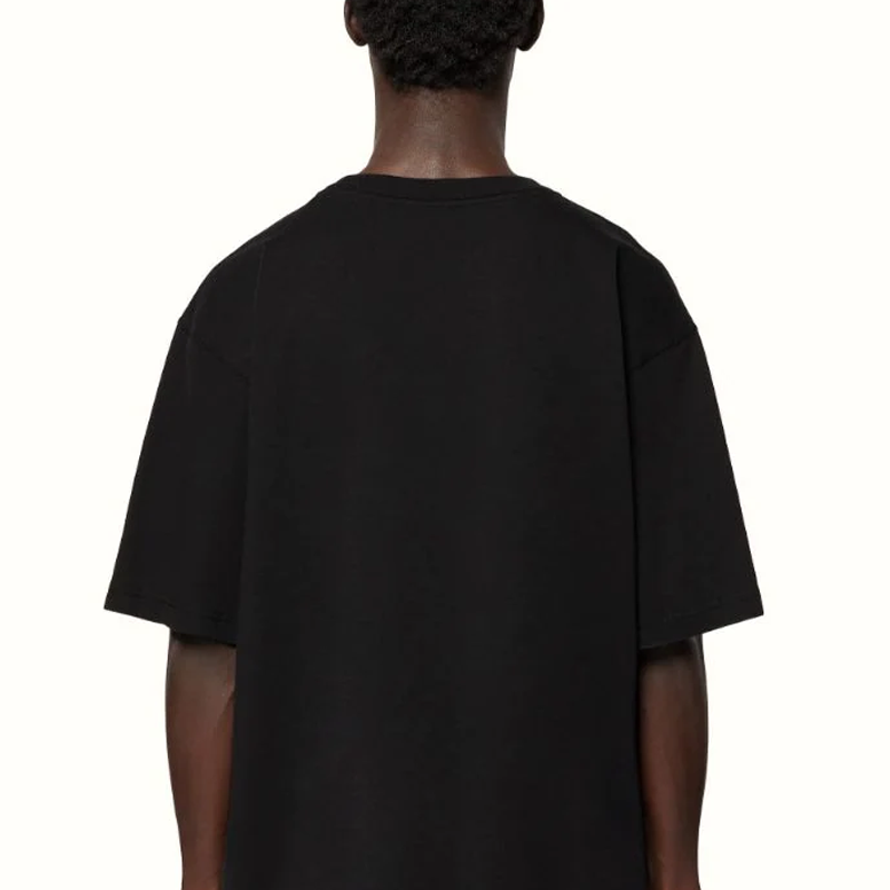 HERON PRESTON SS22 CTNMB T-shirt 'Black' HMAA025C99JER0021001