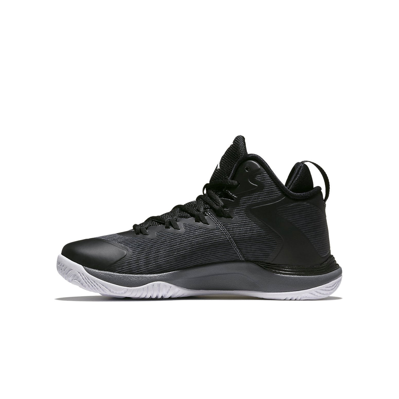 (GS) Air Jordan Super.Fly 'Black White' 684936-003