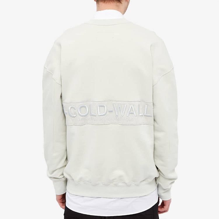 A-COLD-WALL* Logo Crew Sweatshirt 'White' ACWMW032-CHALK