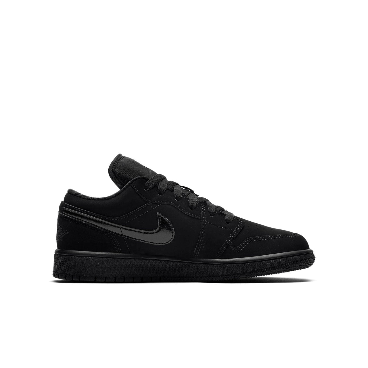 (GS) Air Jordan 1 Low 'Triple Black' 553560-056