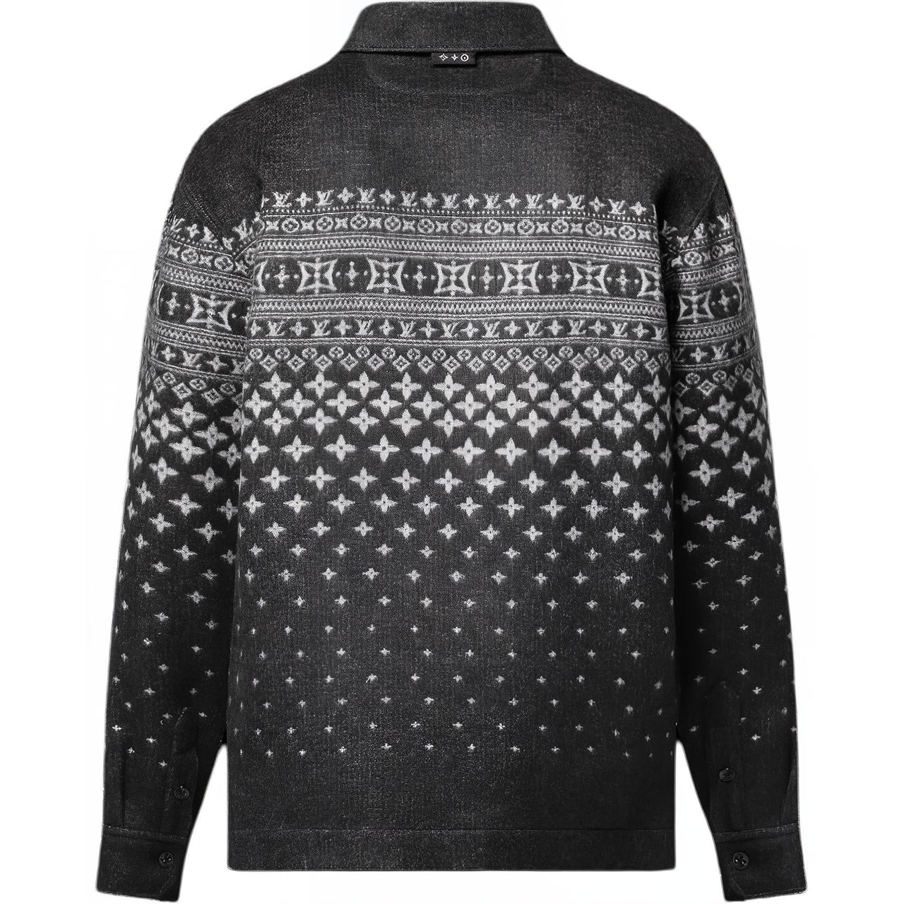 LOUIS VUITTON Silk Cashmere And Wool-Blend Double-Face Jacquard Overshirt