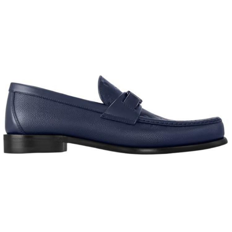 LOUIS VUITTON Major Loafers Men's Blue