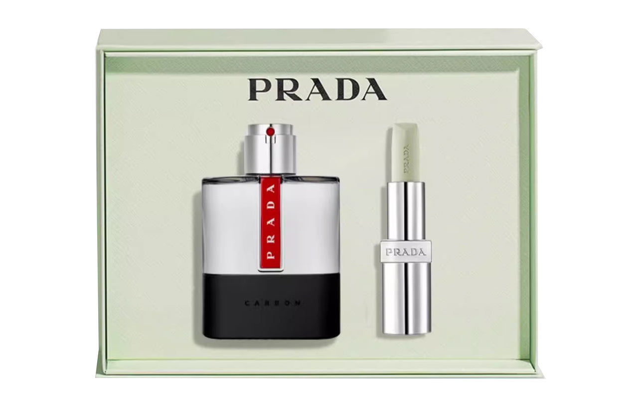 PRADA Red Moon Men's Perfume Lip Balm Box Fragrance Sets EDT