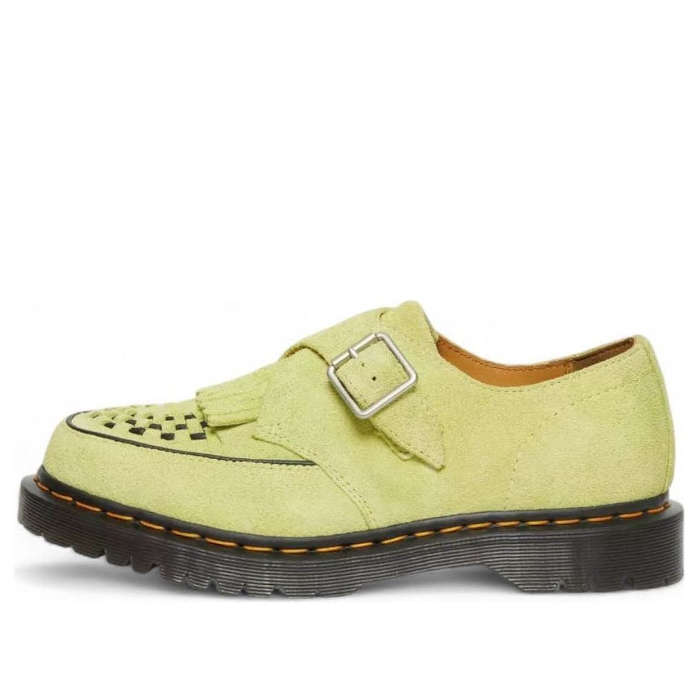 Dr. Martens Ramsey Suede Kiltie Buckle Creepers 'Lime Green' 31501316