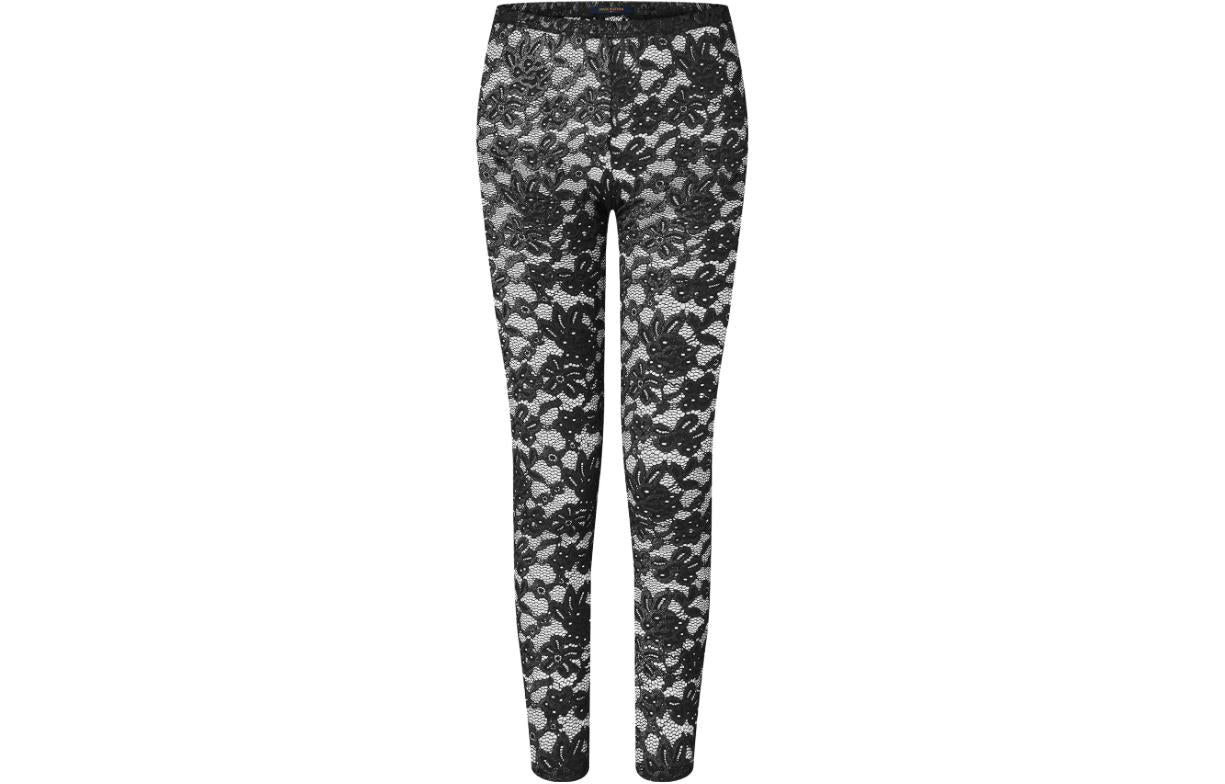LOUIS VUITTON Leggings Women's Black