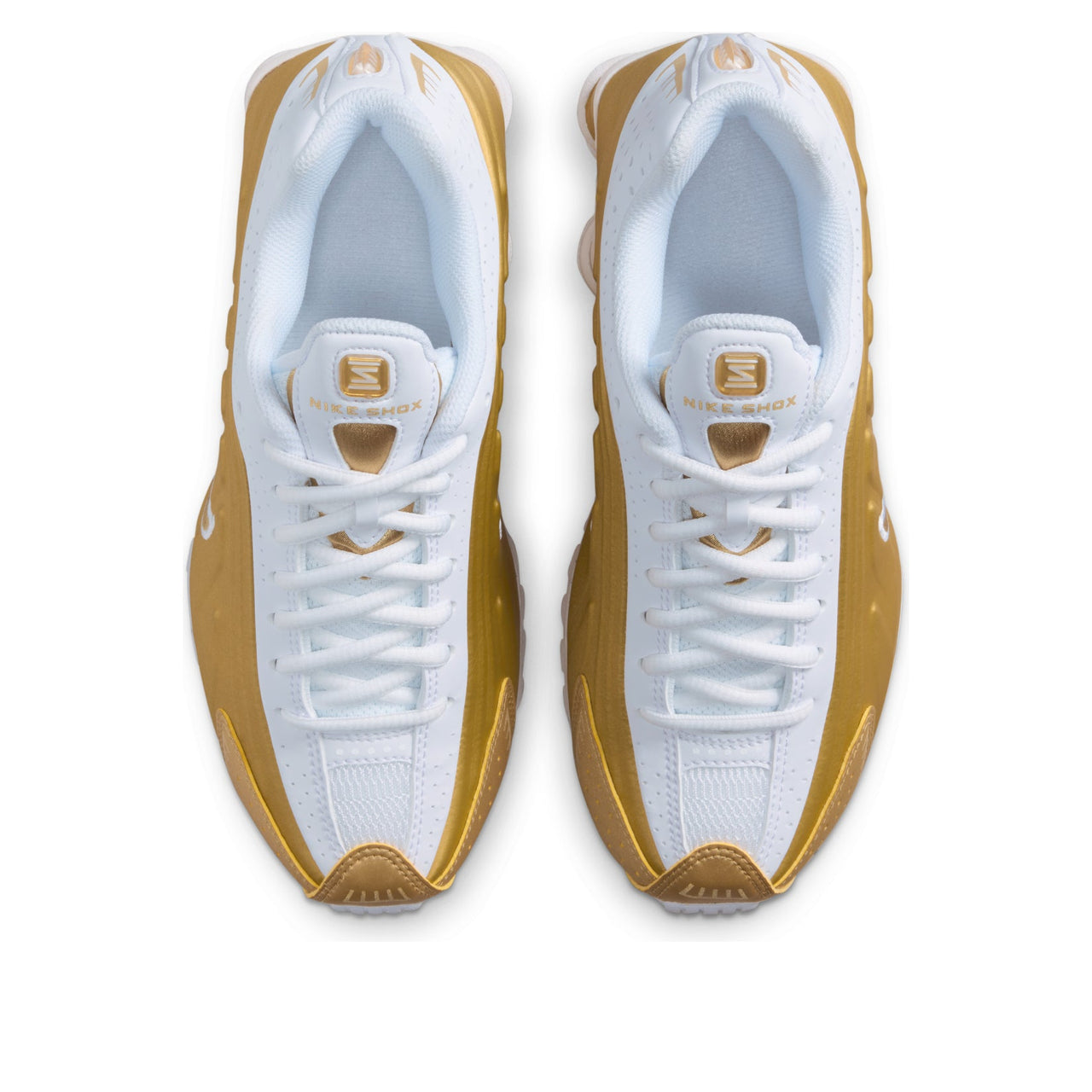 (GS) Nike Shox R4 'Metallic Gold White' CW2626-700
