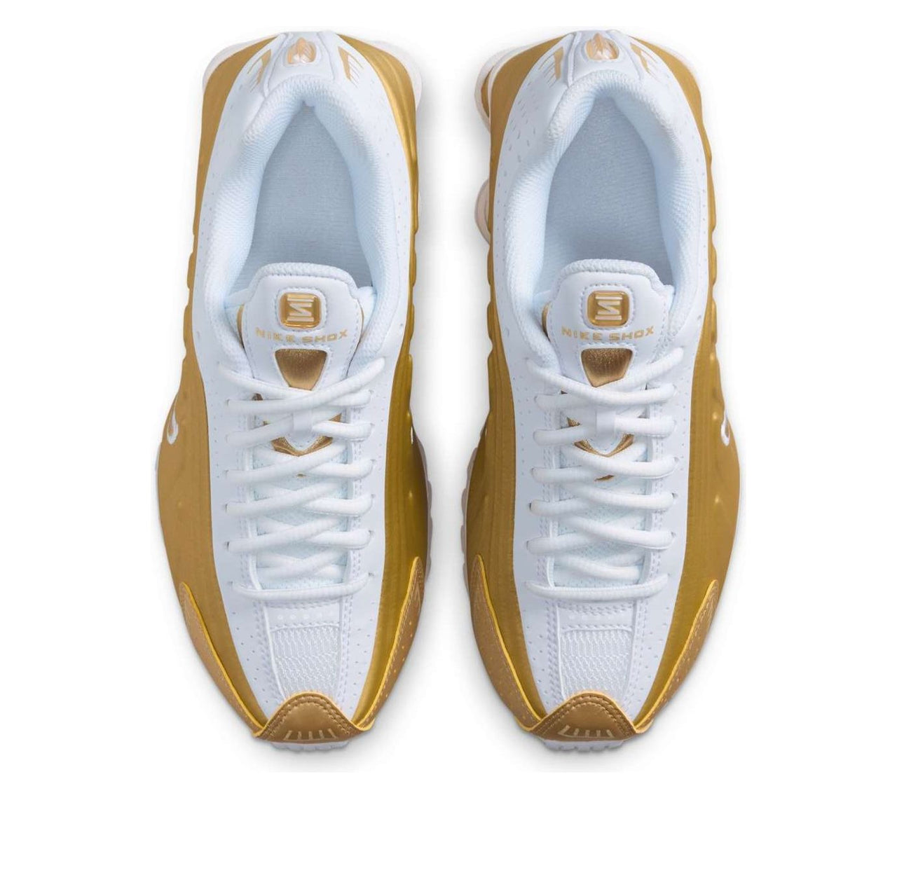 (GS) Nike Shox R4 'Metallic Gold White' CW2626-700