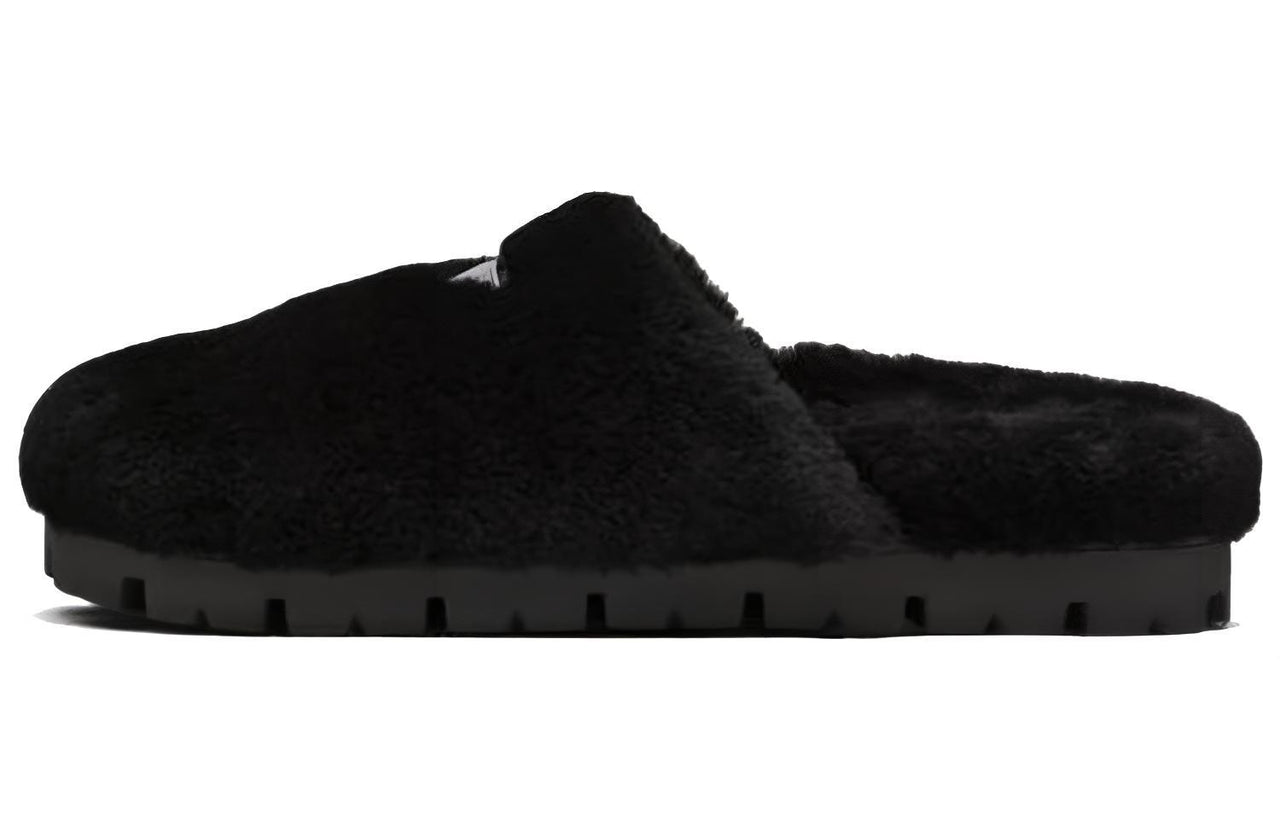 PRADA Wrap-toe Slippers Women's Black