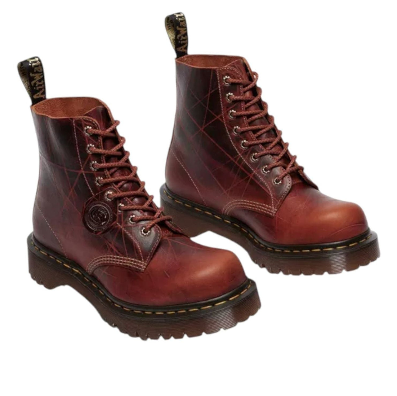 Dr. Martens 1460 Pascal Bump Toe Boots 'Caramel Brown' 41597200