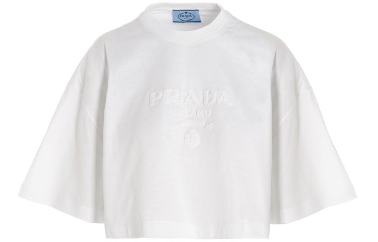 PRADA Crop Tops Women's White