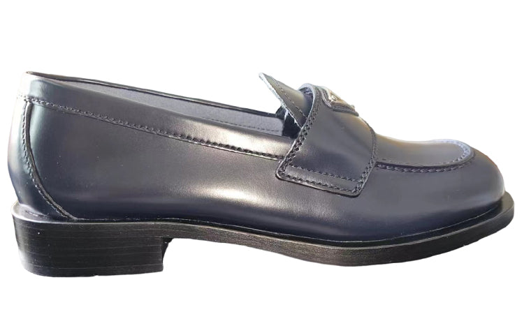 PRADA Loafers Women's Dark Blue