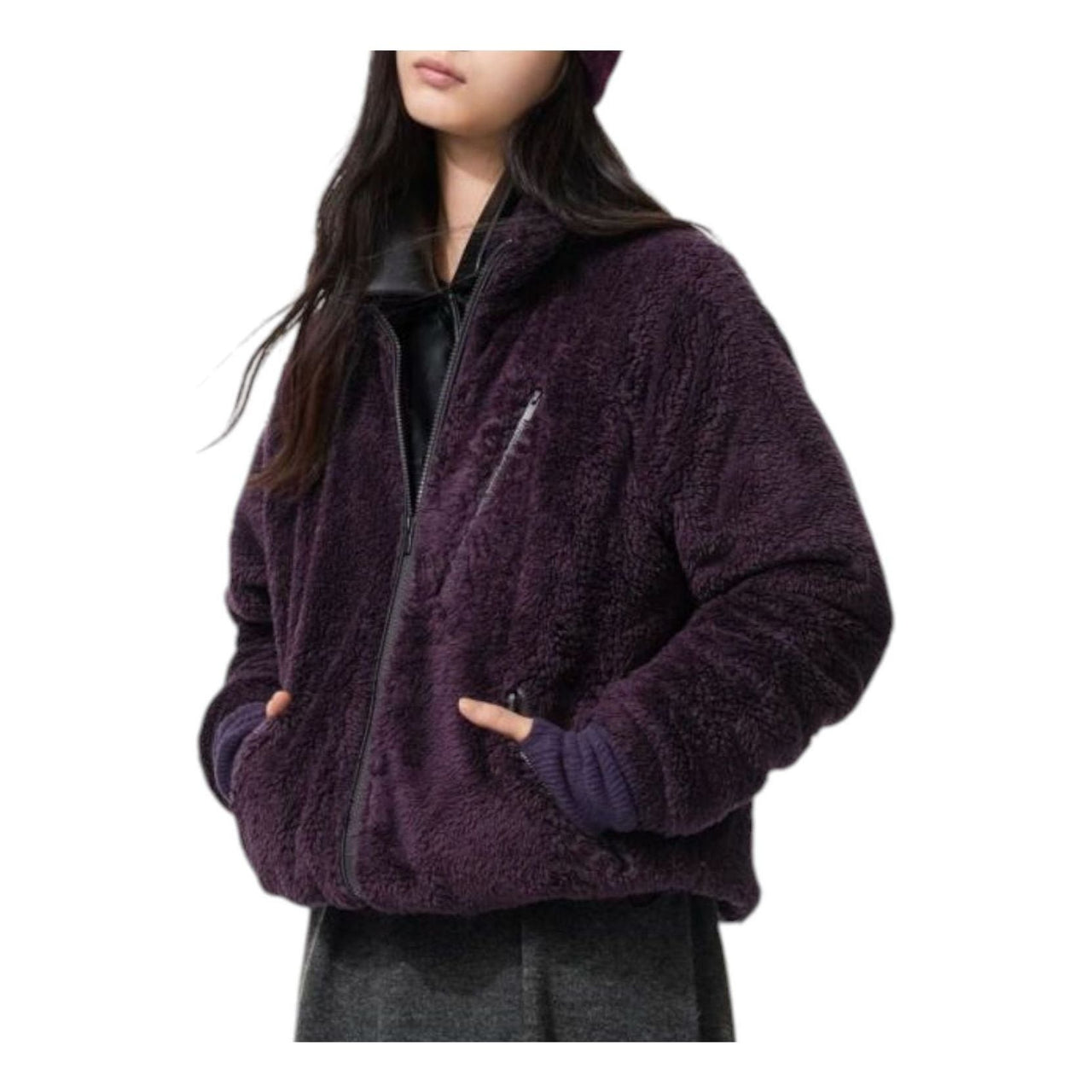 Uniqlo x Needles Fleece Jacket 'Purple' 480408-78
