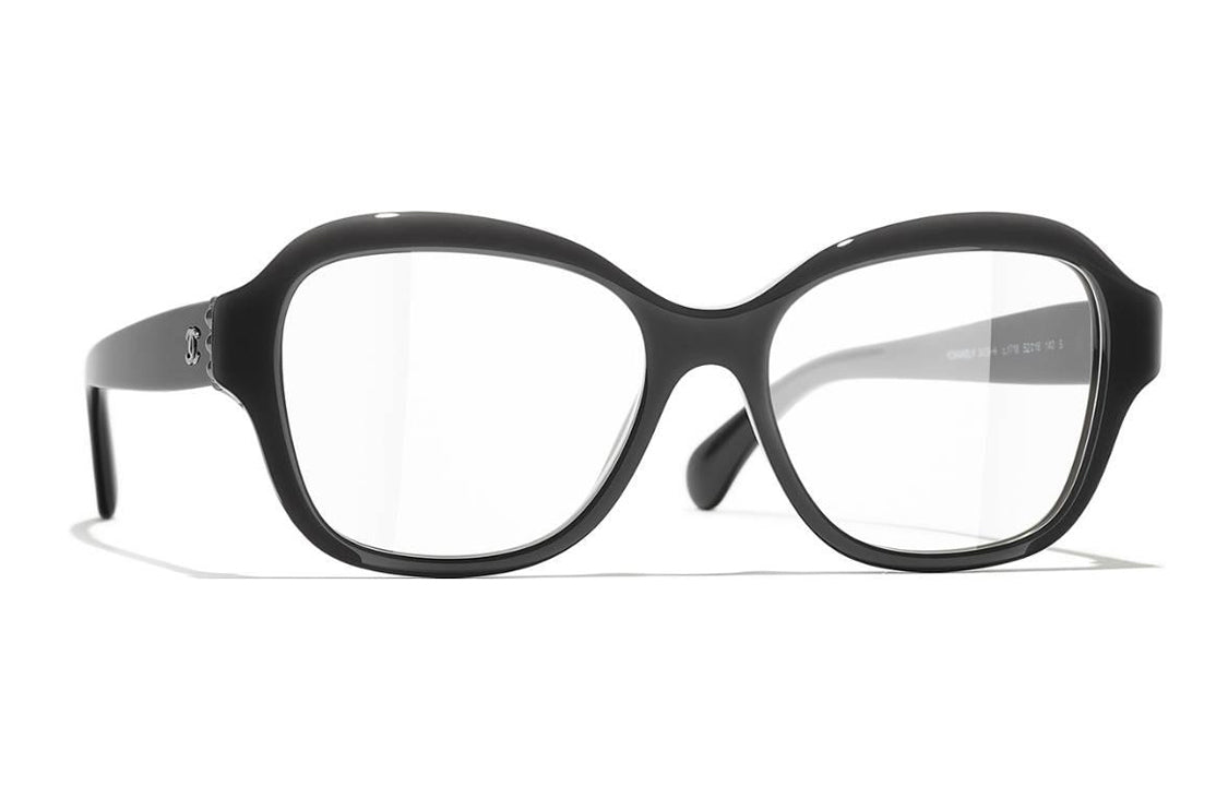 CHANEL Sunglasses Women's Black