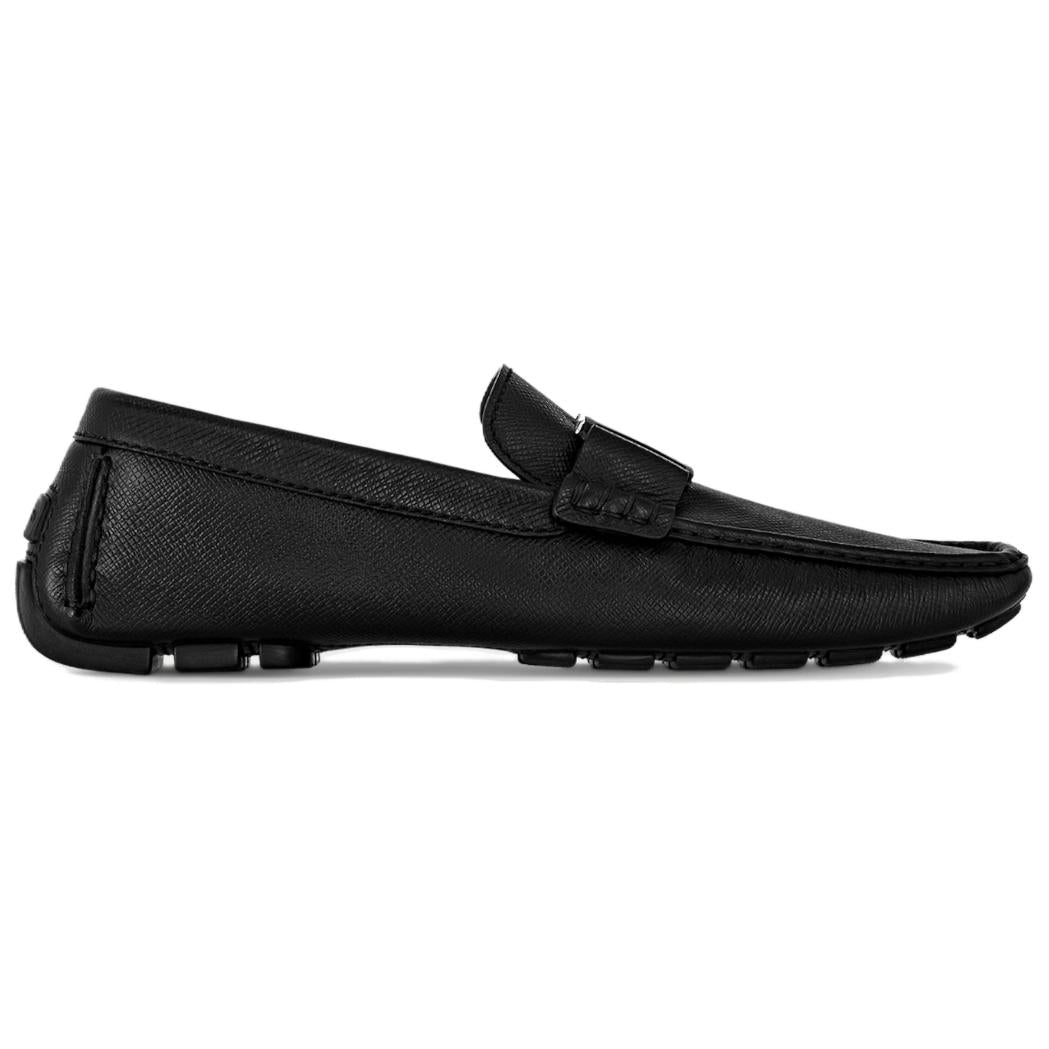 LOUIS VUITTON Monte Carlo Loafers Men's Black
