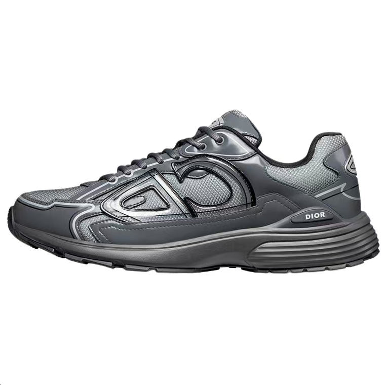 DIOR B30 Low-Top Casual Shoes Men's Gray