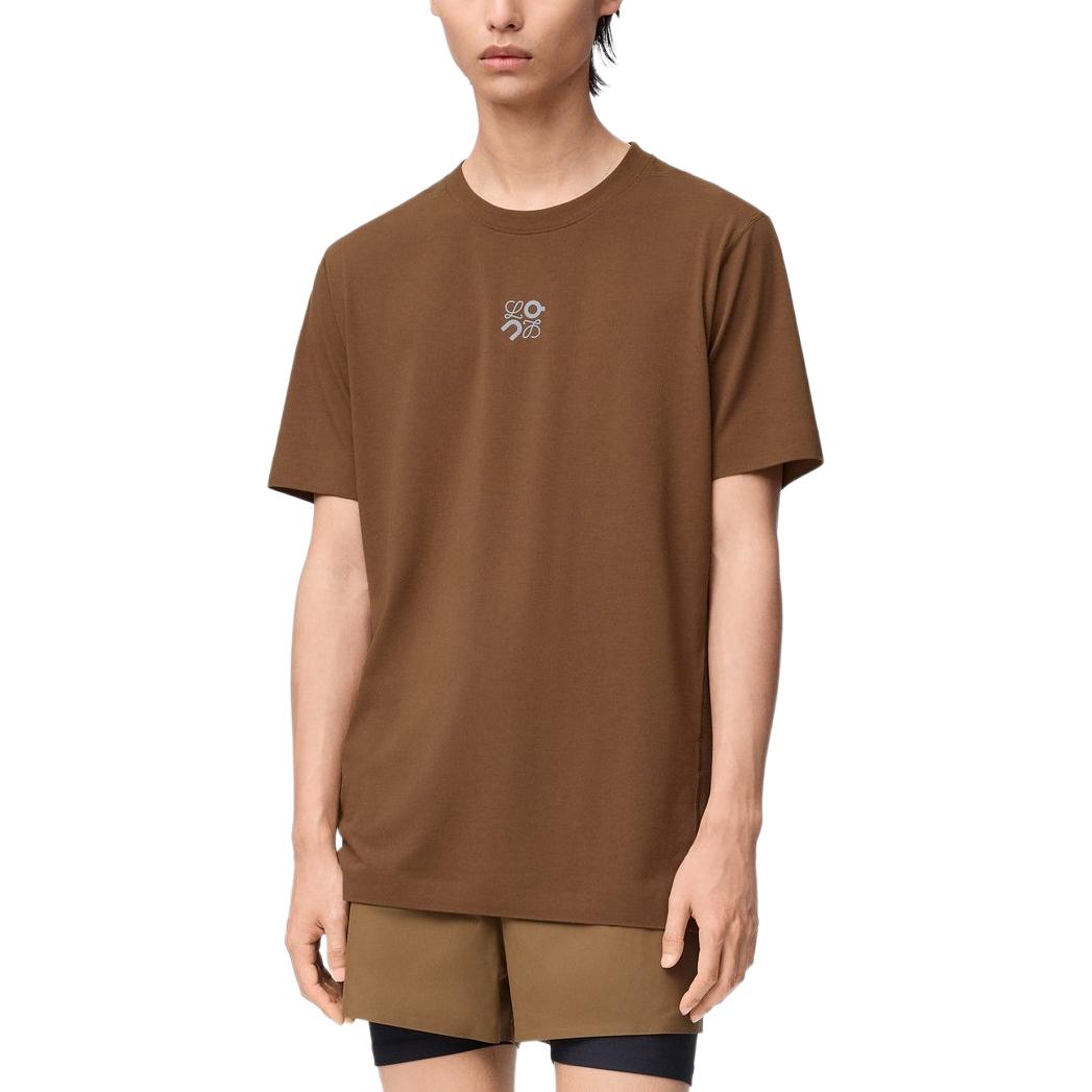 LOEWE x On SS25 T Shirt Unisex Brown