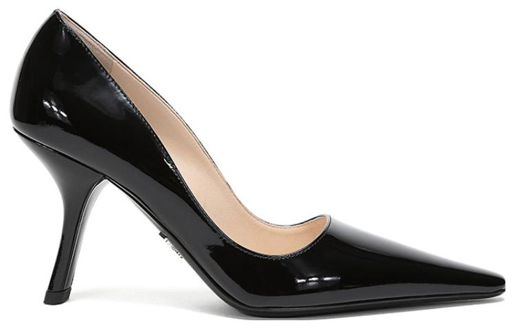 PRADA Satin Pumps 'Black' Women's