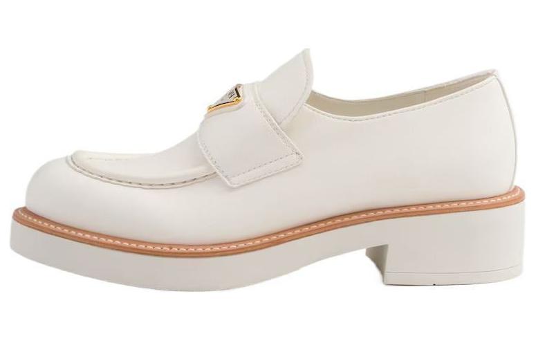 PRADA Loafers 3cm Women's White