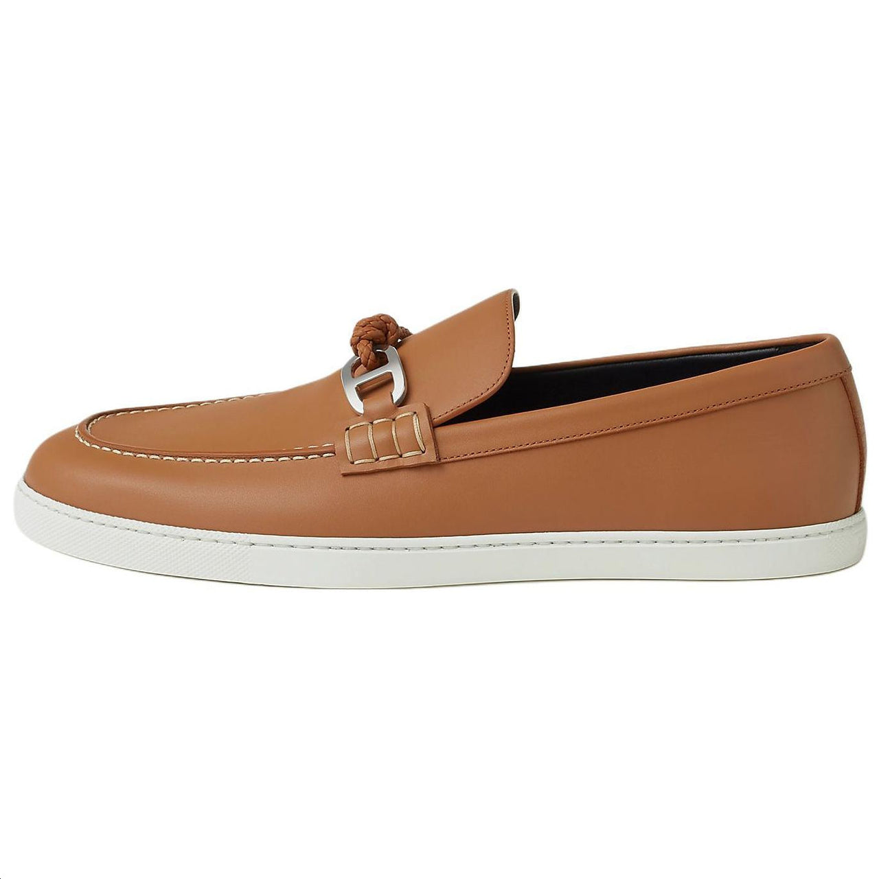 HERMES Ignacio Loafers Men's Brown