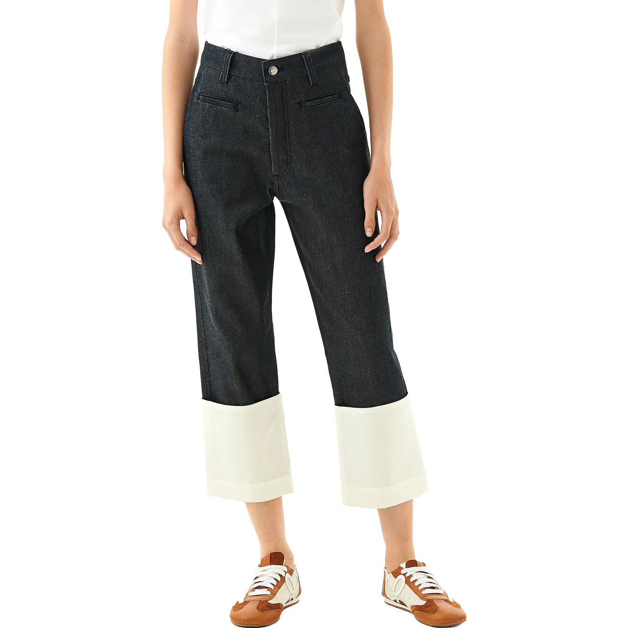 LOEWE 2000s Colour block Jeans
