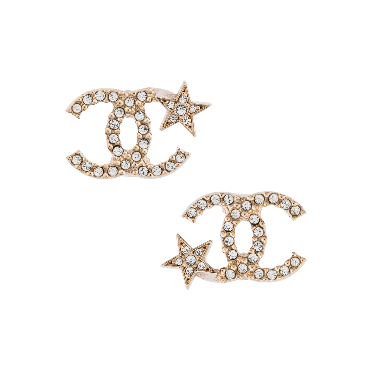 CHANEL Stud Earrings Women's