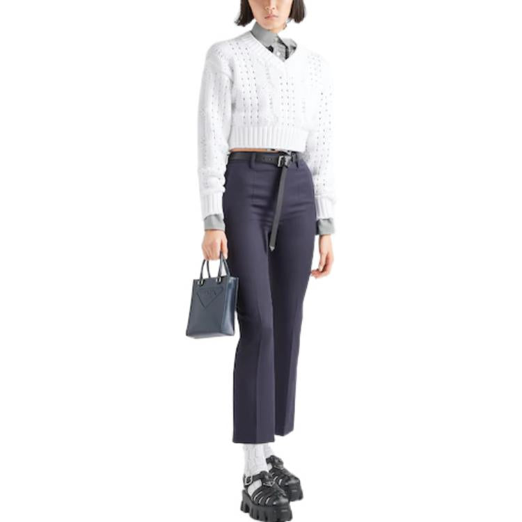 PRADA FW22 Sweater Women's White