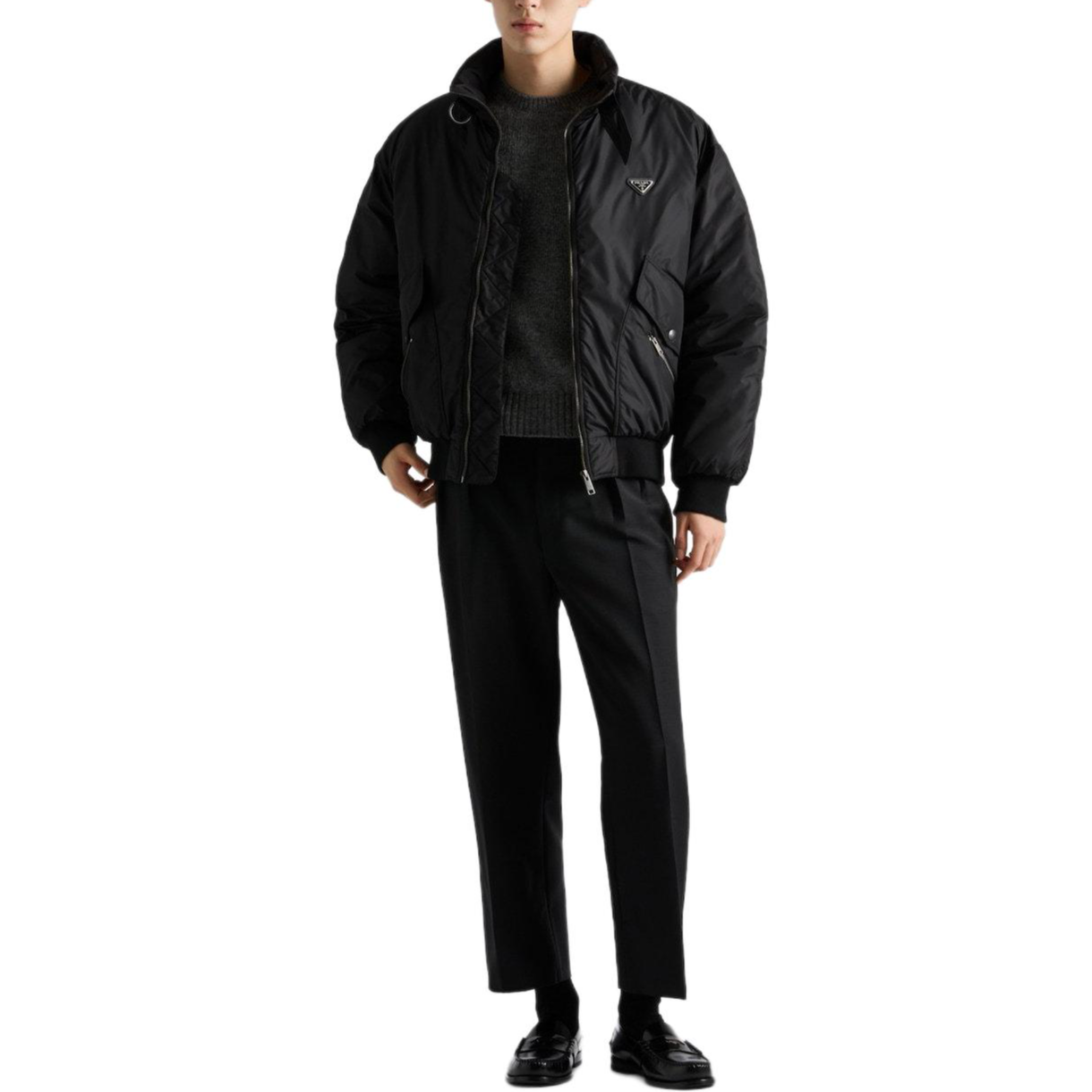 PRADA High-Neck Padded Jacket