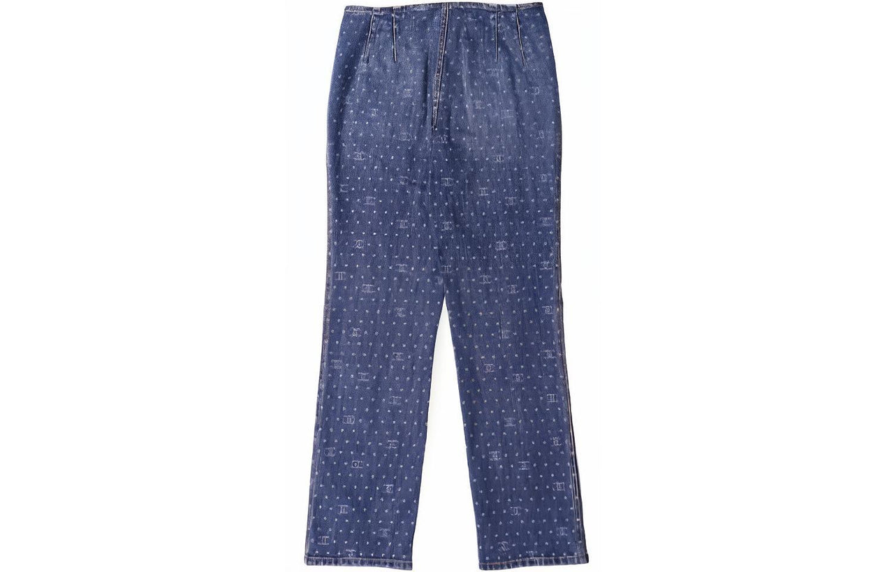CHANEL Jeans Women's Blue