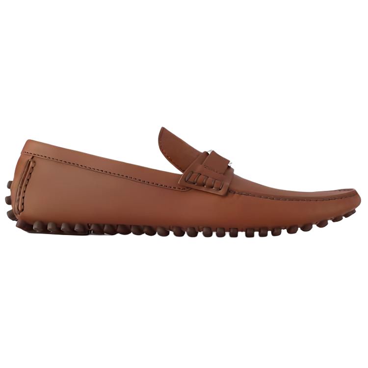 LOUIS VUITTON Hockenheim Beanie Shoes Men's Brown