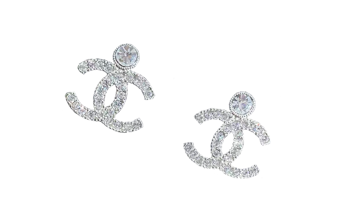 CHANEL Clip-On Earrings Women's