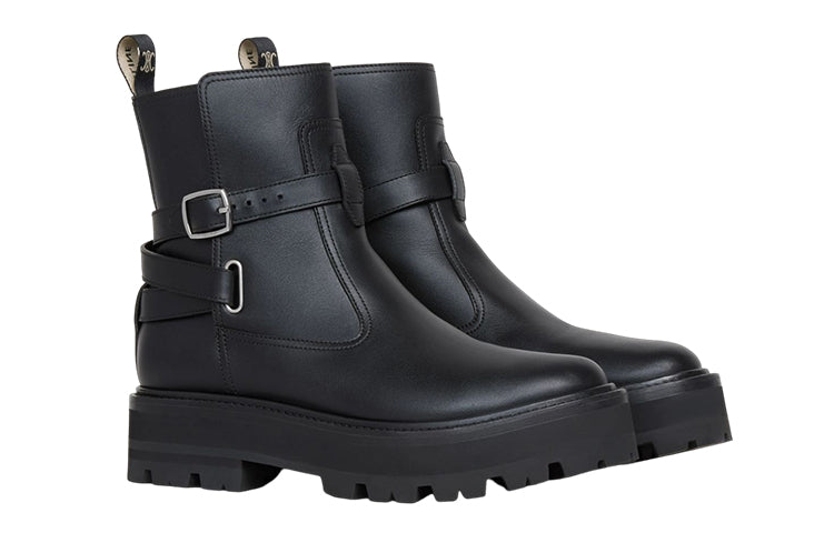 CELINE Ankle Boots Women's Black