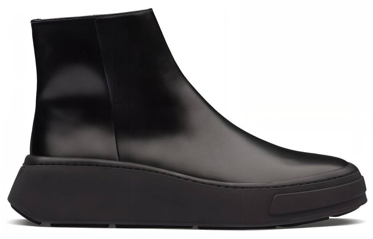 PRADA Ankle Boots Men Black