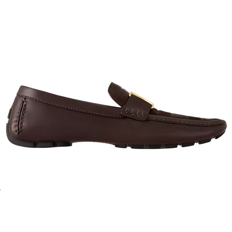 LOUIS VUITTON Loafers Men's Brown