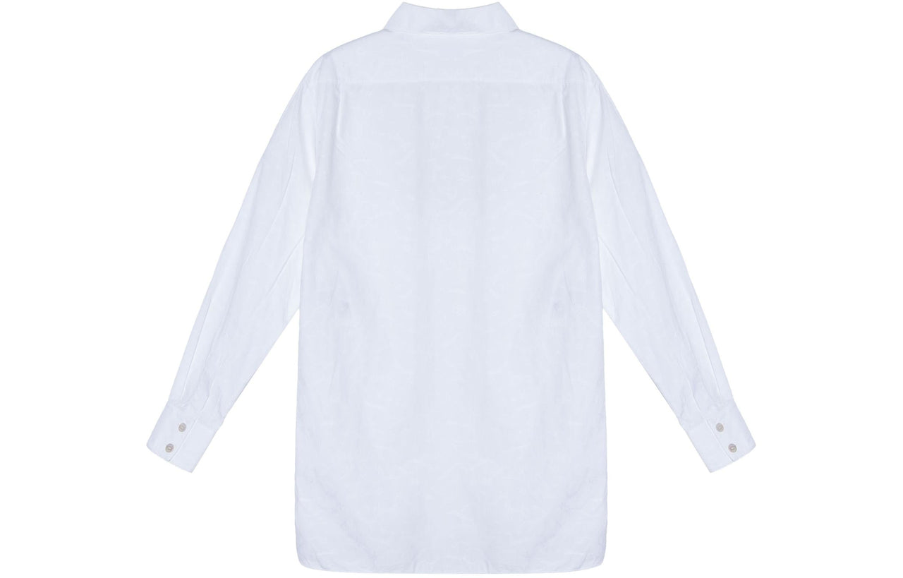 CHANEL 2024 Spring Summer New Arrivals Shirt Women's White