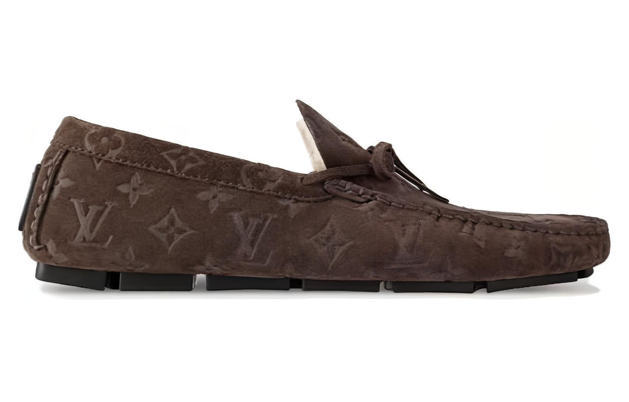LOUIS VUITTON Loafers Men's Brown