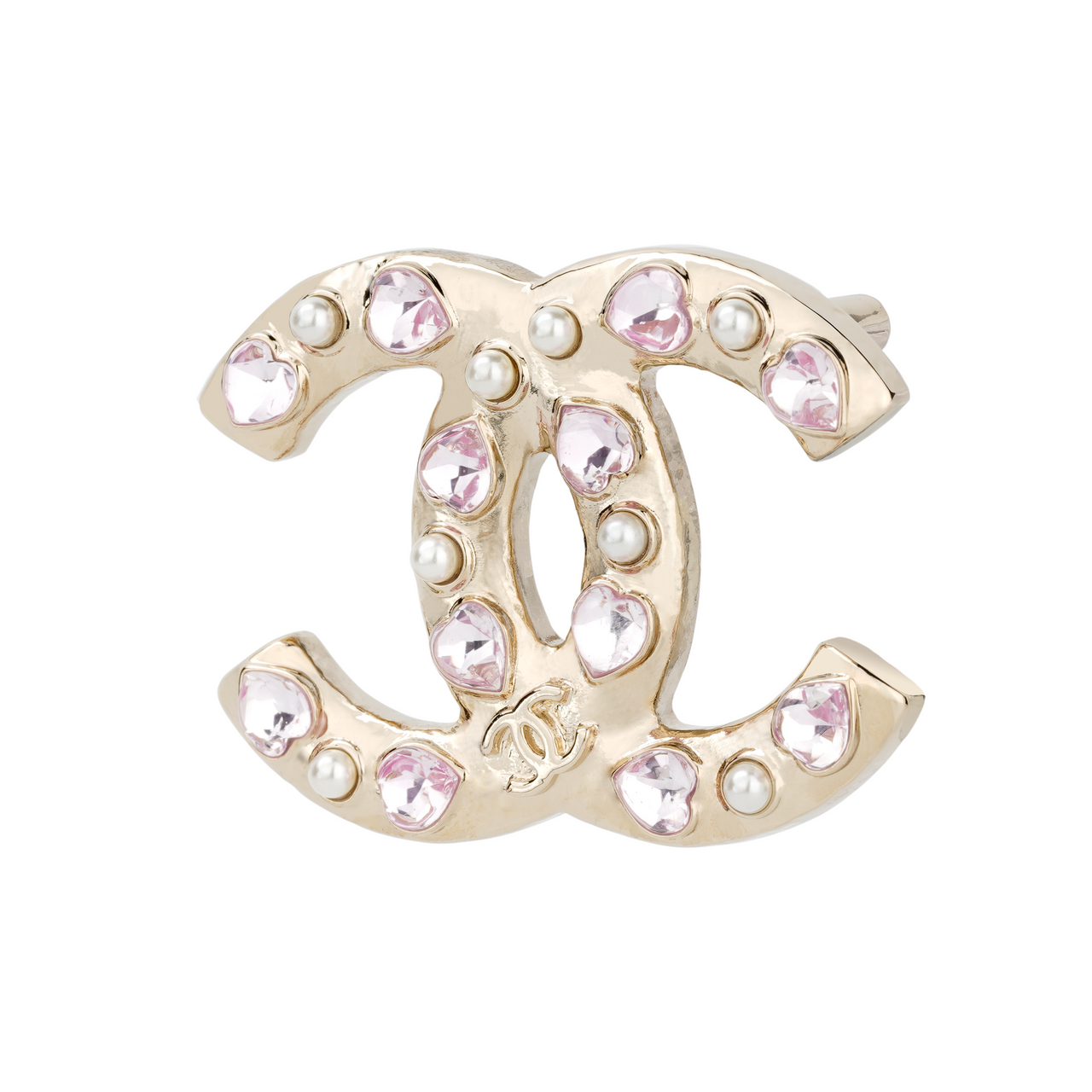 CHANEL Brooches Women's Gold