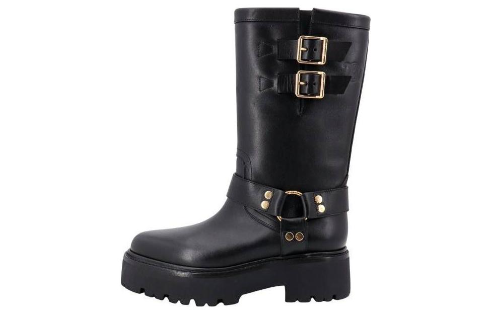CELINE Ankle Boots Women's Black