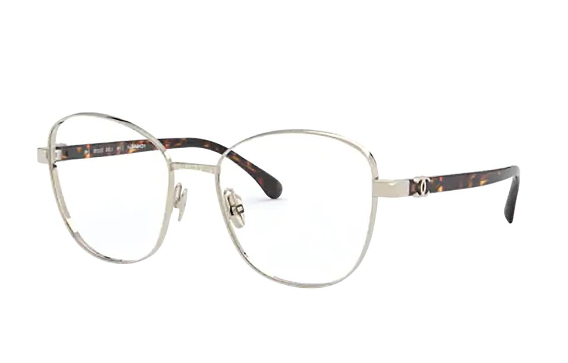 CHANEL Eyeglass Frames Unisex Brown