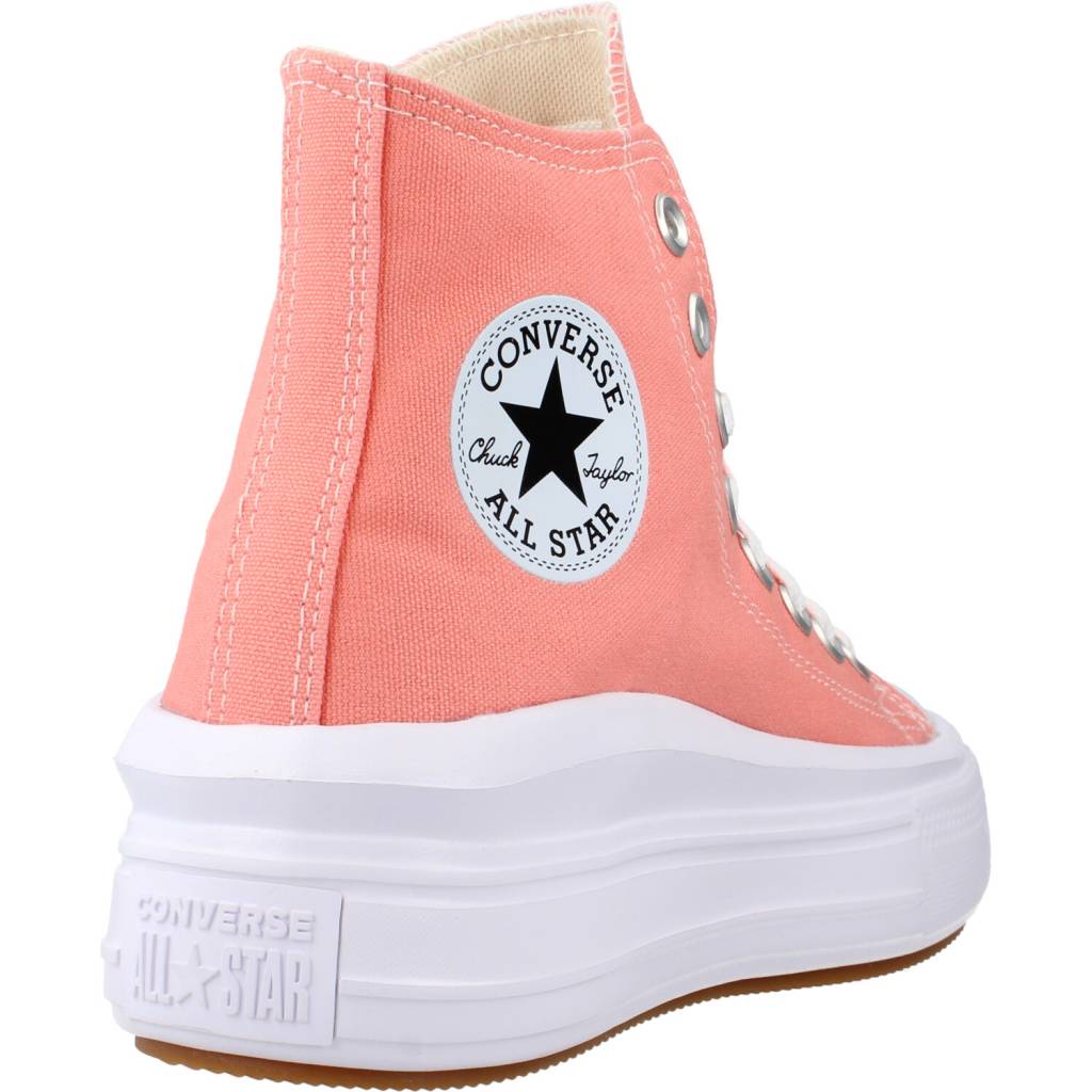 (WMNS) Converse Chuck Taylor All Star Move Platform High 'Lawn Flamingo' A03544C