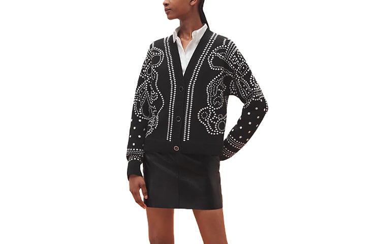 HERMES 2010s Brides De Gala Cardigan