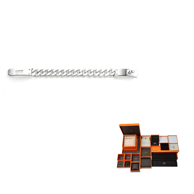 HERMES - Bracelets Men's Silver
