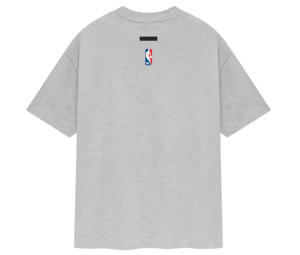 Fear of God Essentials x NBA Hawks T-shirt 'Light Heather Grey' 125AL244109F