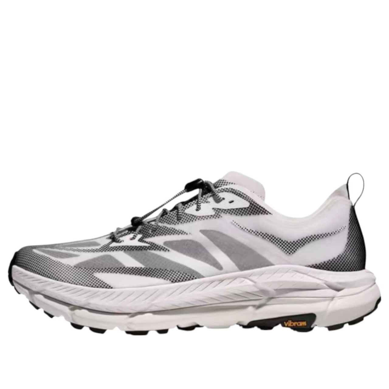 HOKA ONE ONE Mafate Speed 4 'Black Grey' 1168971-BWHT