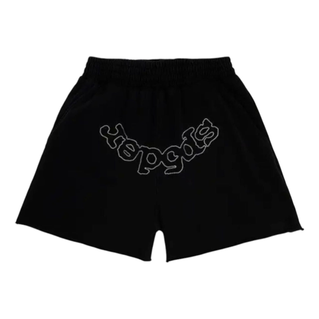 SP5DER OG Logo Sweatshorts 'Black' SH03FW24BLK