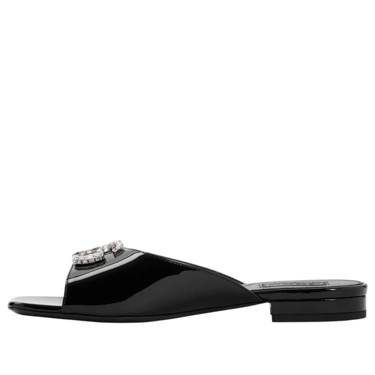 (WMNS) Gucci GG Slides 'Black Patent Leather' 771586-BNC00-1000