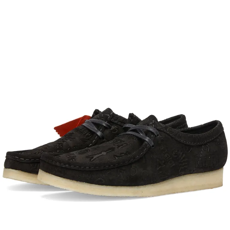 Clarks x Civilist Embossed Suede 'Black' 26177775