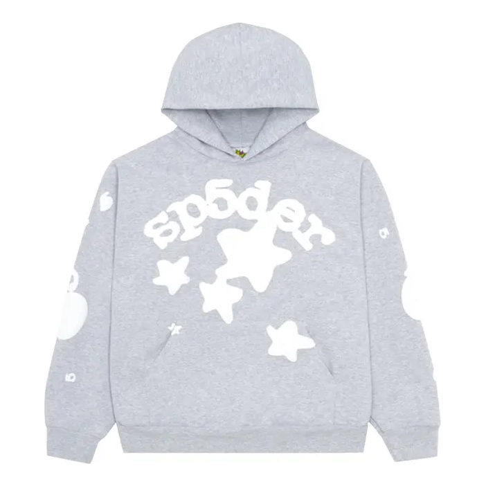 Sp5der Beluga Hoodie 'Grey' 2406-1SS230106BH-GREY
