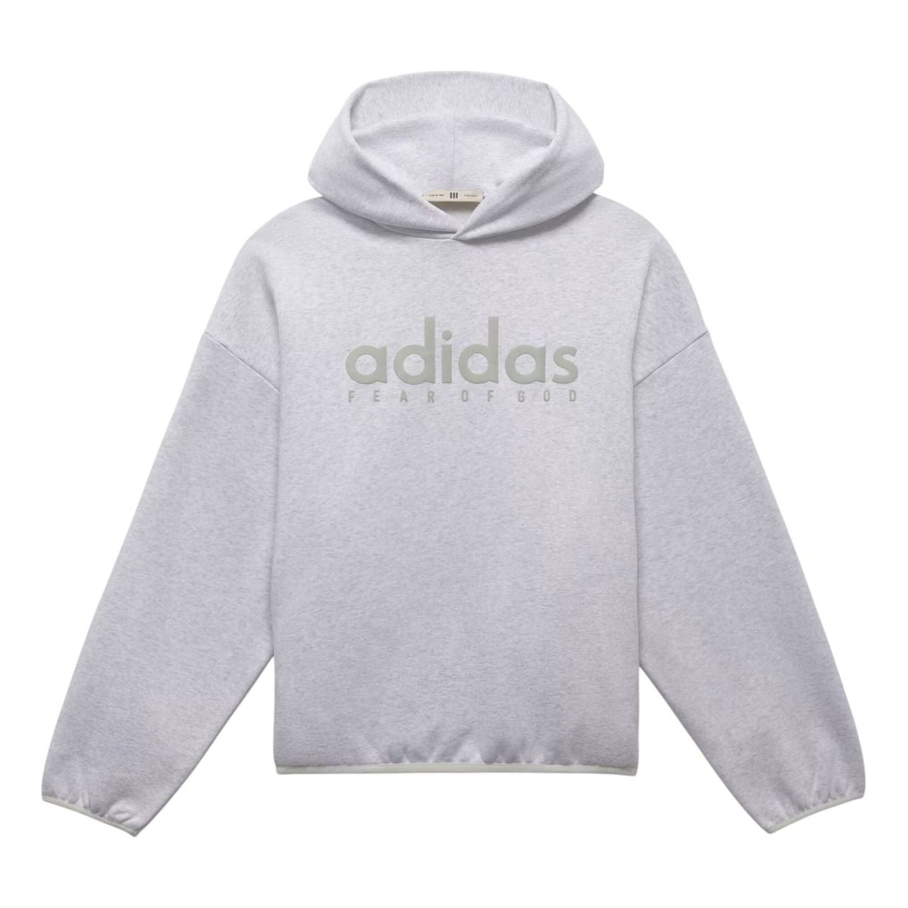 adidas x Fear of God Athletics Cotton Fleece Hoodie 'Light Grey Heather' JZ7366
