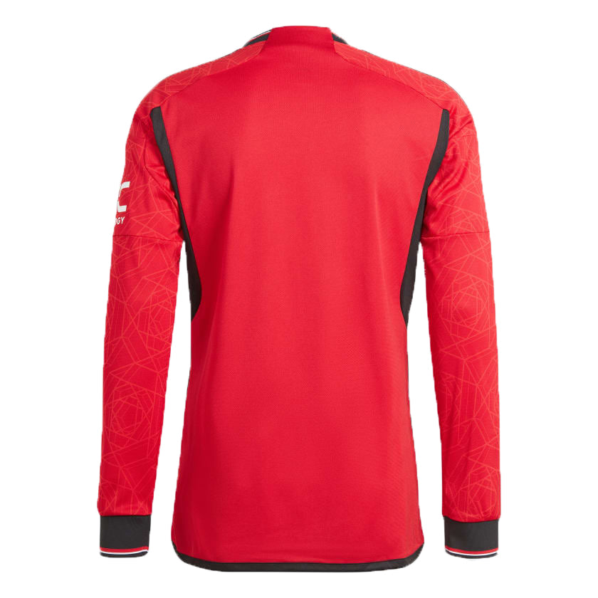 adidas Manchester United 23/24 Long Sleeve Home Jersey 'Team Collegiate Red' IP1729